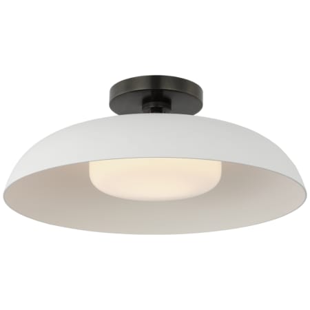 A large image of the Visual Comfort AL 4040-WG Bronze / White