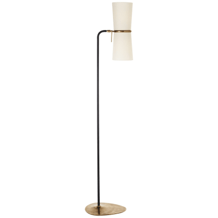 A large image of the Visual Comfort ARN1003L Black / Brass