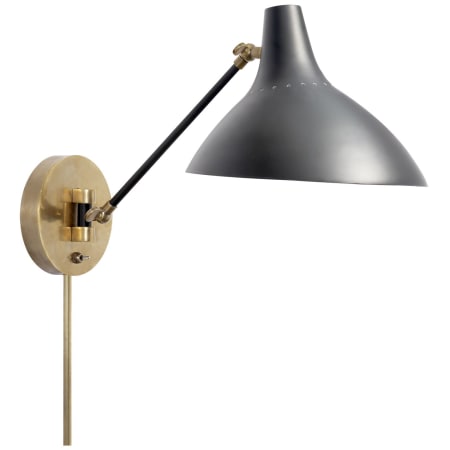 A large image of the Visual Comfort ARN2006 Black / Brass