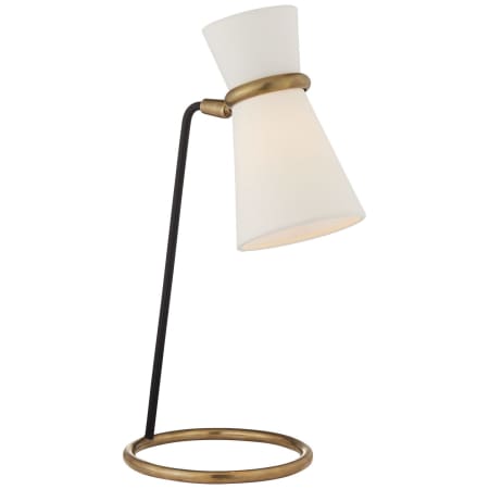 A large image of the Visual Comfort ARN3003L Black / Brass