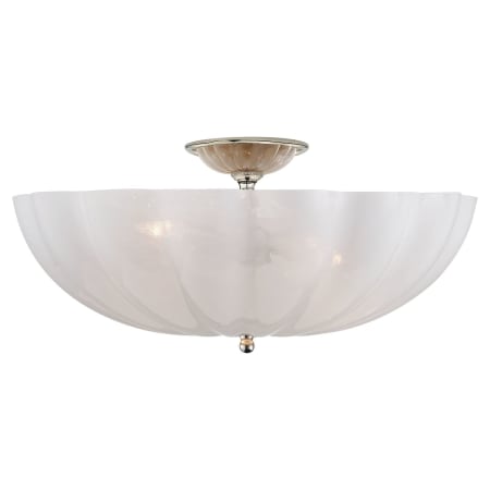 A large image of the Visual Comfort ARN4001WG Polished Nickel