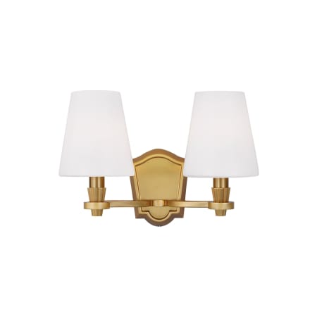 A large image of the Visual Comfort AV1002 Burnished Brass