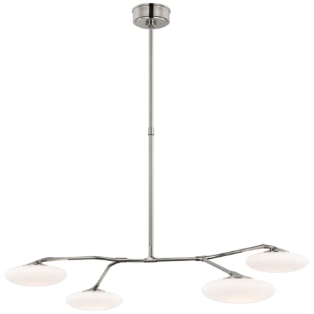 A large image of the Visual Comfort CD 5014-WG Polished Nickel