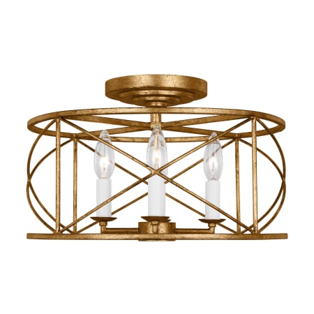 A large image of the Visual Comfort CF1134 Antique Gild