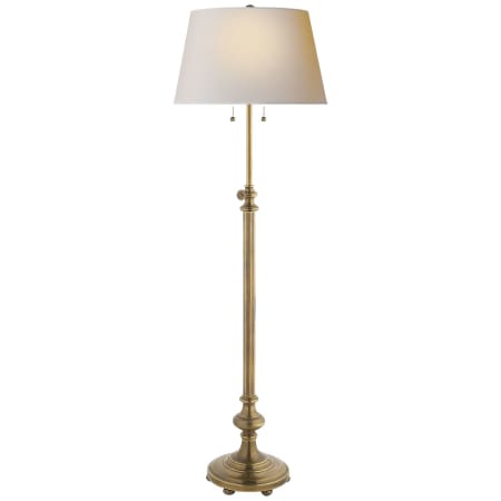 A large image of the Visual Comfort CHA9124NP Antique Burnished Brass