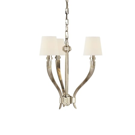 A large image of the Visual Comfort CHC 2461-L Polished Nickel