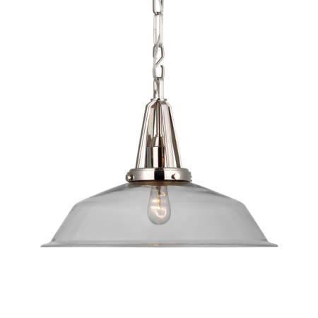 A large image of the Visual Comfort CHC 5462-CG Polished Nickel