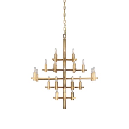 A large image of the Visual Comfort CHC 5630 Antique-Burnished Brass