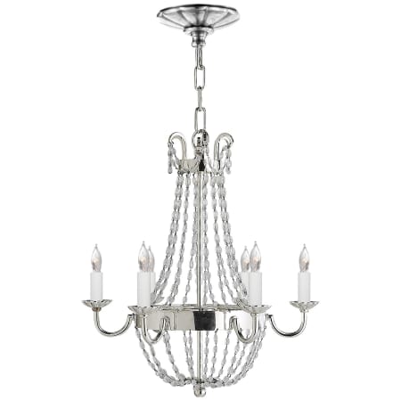 A large image of the Visual Comfort CHC1407SG Polished Silver