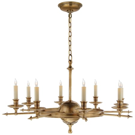 A large image of the Visual Comfort CHC1447 Antique Burnished Brass