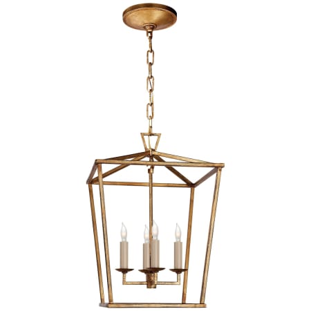 Visual Comfort Arch Top Small Lantern, Antique Nickel