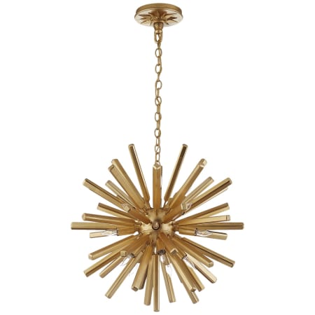 Visual Comfort Chc 3111ai Aged Iron Lawrence Small Sputnik Chandelier By E F Chapman Lightingshowplace Com