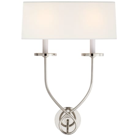 A large image of the Visual Comfort CHD 1612-L Polished Nickel