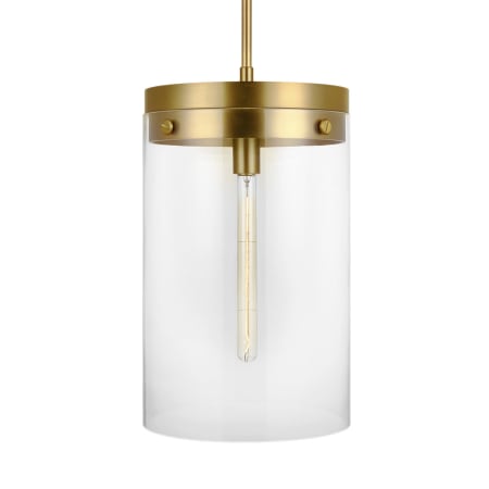 A large image of the Visual Comfort CP1011 Burnished Brass