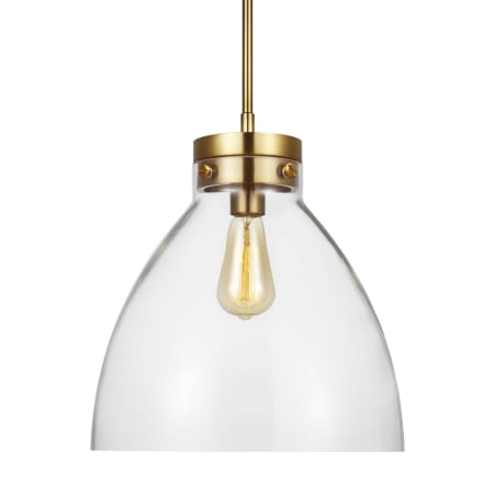 A large image of the Visual Comfort CP1121 Burnished Brass