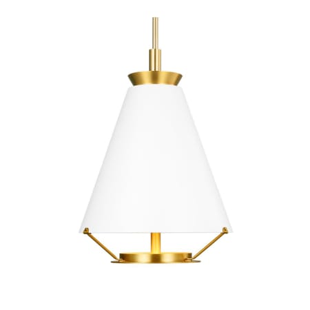 A large image of the Visual Comfort CP1321 Burnished Brass