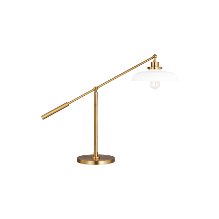 A large image of the Visual Comfort CT1111MWT1 Burnished Brass