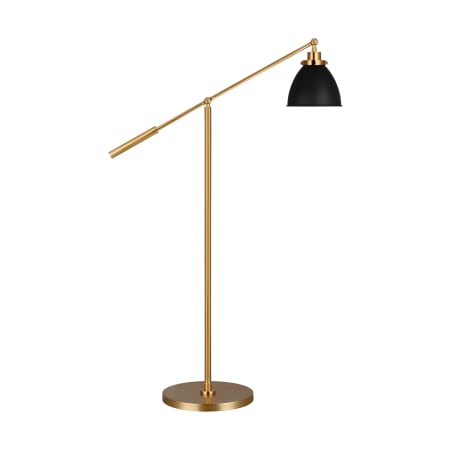 A large image of the Visual Comfort CT1131MBK1 Burnished Brass