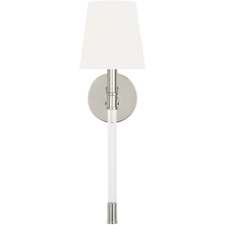 A large image of the Visual Comfort CW1081 Polished Nickel