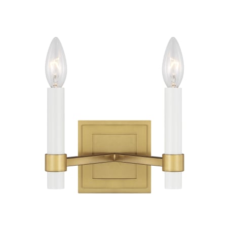 A large image of the Visual Comfort CW1222 Burnished Brass