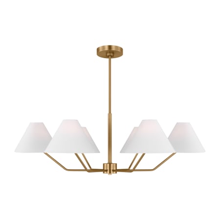 A large image of the Visual Comfort DJC1016 Satin Brass