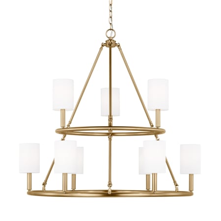 A large image of the Visual Comfort DJC1099 Satin Brass