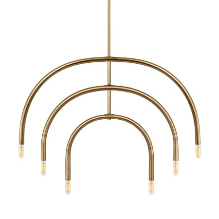 A large image of the Visual Comfort DJC1126 Satin Brass