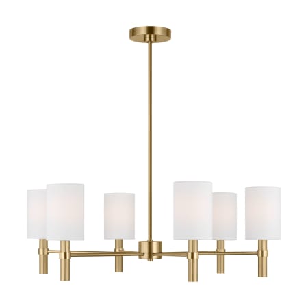 A large image of the Visual Comfort DJC1146 Satin Brass