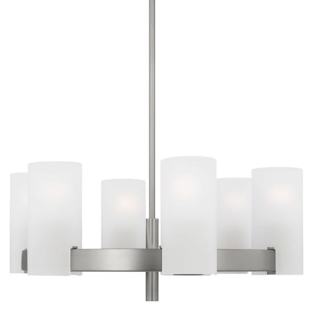 A large image of the Visual Comfort DJC1156 Brushed Steel