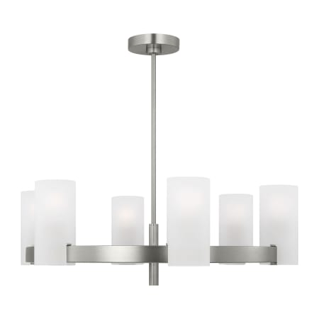 A large image of the Visual Comfort DJC1166 Brushed Steel