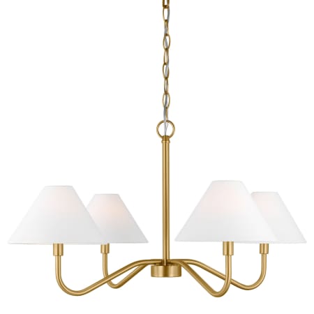 A large image of the Visual Comfort DJC1194 Satin Brass
