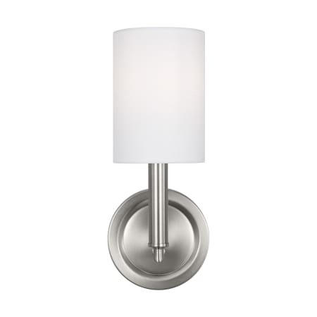 A large image of the Visual Comfort DJW1051 Brushed Steel