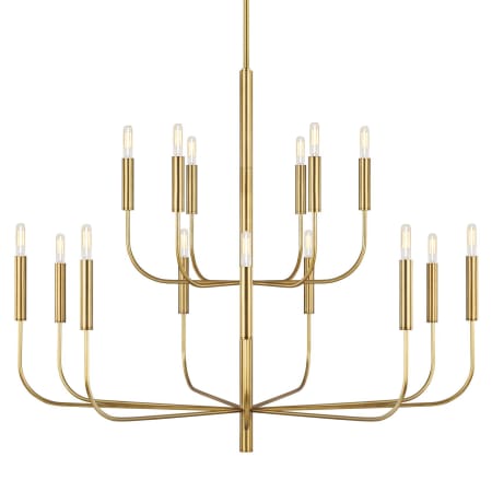 A large image of the Visual Comfort EC10015 Burnished Brass
