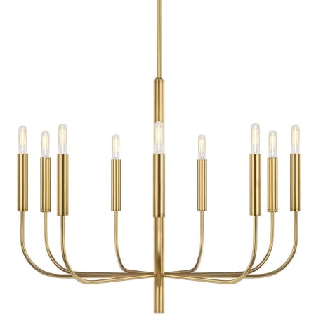 A large image of the Visual Comfort EC1009 Burnished Brass