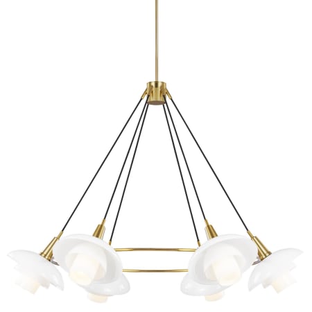 A large image of the Visual Comfort EC1226 Burnished Brass