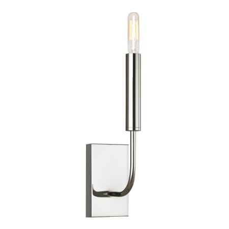 A large image of the Visual Comfort EW1001 Polished Nickel