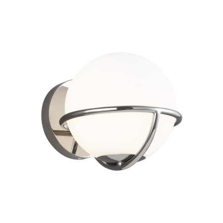 A large image of the Visual Comfort EW1031 Polished Nickel
