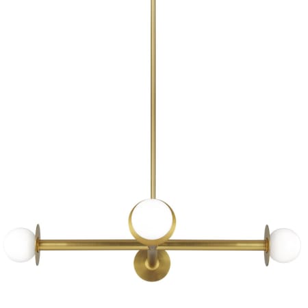 A large image of the Visual Comfort KC1064 Burnished Brass