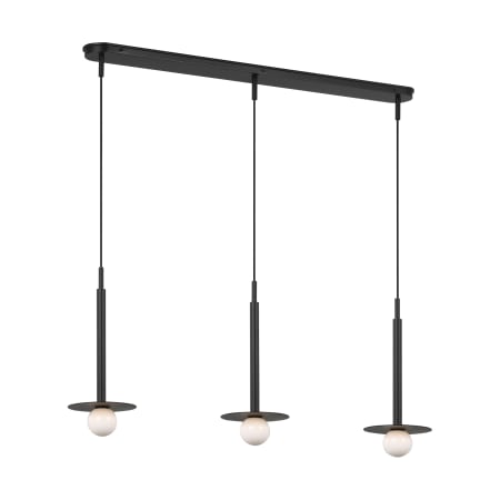A large image of the Visual Comfort KC1143 Midnight Black
