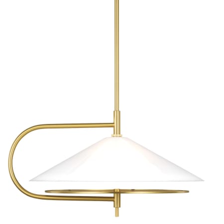 A large image of the Visual Comfort KP1071 Burnished Brass