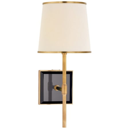 A large image of the Visual Comfort KS 2120-L/SB Black and Soft Brass