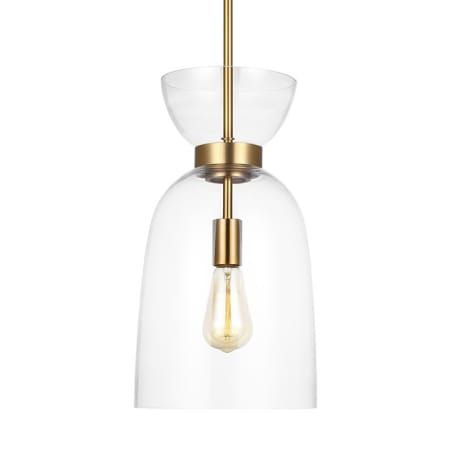 A large image of the Visual Comfort KSP1031CG Burnished Brass