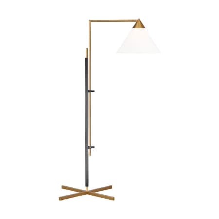 A large image of the Visual Comfort KT13011 Burnished Brass / Deep Bronze