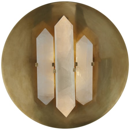 A large image of the Visual Comfort KW2090 Antique Burnished Brass