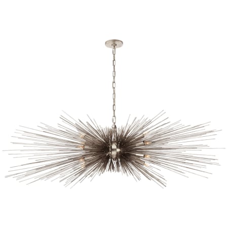 A large image of the Visual Comfort KW 5182 Burnished Silver Leaf