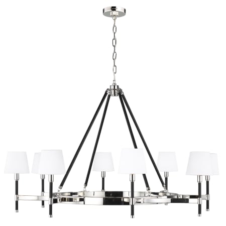 A large image of the Visual Comfort LC1018 Polished Nickel