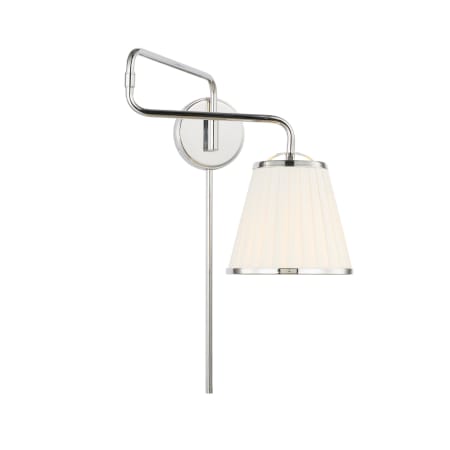 A large image of the Visual Comfort LW1081 Polished Nickel
