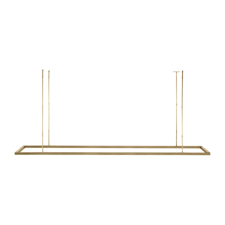 A large image of the Visual Comfort MDLS18627 Natural Brass