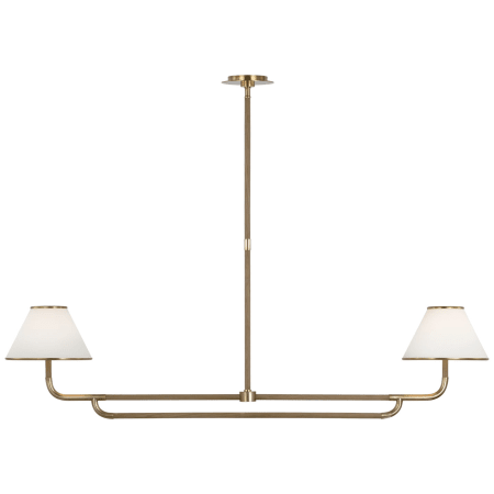 A large image of the Visual Comfort MF 5059-L Soft Brass / Natural Oak