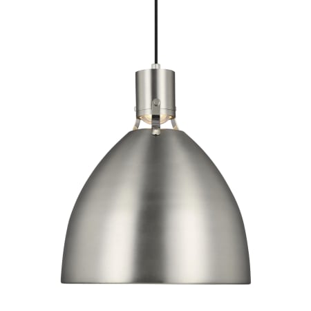 A large image of the Visual Comfort P1443-L1 Satin Nickel